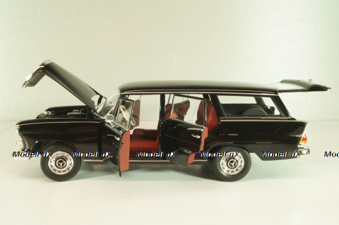 Mercedes-Benz 200 Universal (W110) B II 1966б black L.E, 500 pcs., 183708, Norev 1:18