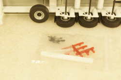 Mercedes Actros 2 1845 Truck Vigneron Moine Cassone, 116695, Eligor 1:43