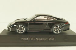 Porsche 911 (997) Anniversary 2013, black, 7114007, Atlas 1:43 Уценка!