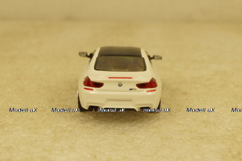 BMW M6 Coupe 2015 white, 870027300, Minichamps 1:87