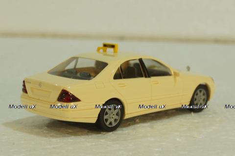 Mercedes S500 W220, Taxi, 1491126, Wiking 1:87