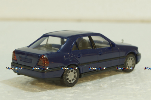 Mercedes C220, W202 blue, 1440123, Wiking 1:87