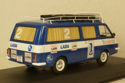 РАФ 2203 Talbot Sport, Rally Service 1000 Lakes, Assistance with roof rack and wheels, 1984, RAC373X, IXO 1:43