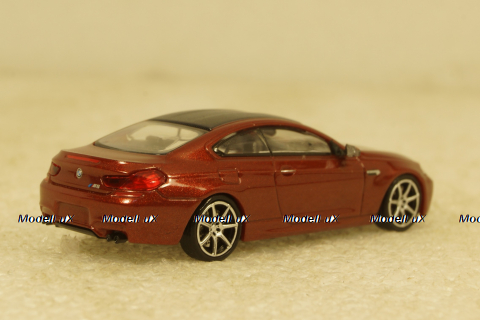 BMW M6 Coupe 2015 orange, 870027301,  Minichamps 1:87