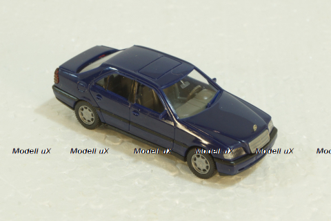 Mercedes C220, W202 blue, 1440123, Wiking 1:87