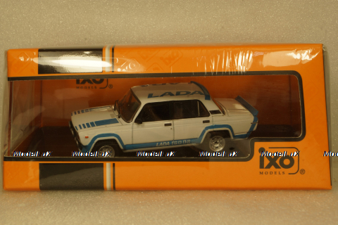 ВАЗ-2105 VFTS Lada 1500  Saloon 1983, white/lightblue, CLC398N, IXO 1:43