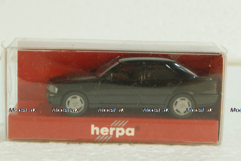 Mercedes C220, W202 black, 021401, Herpa 1:87