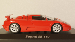 Bugatti EB 110 1994, red, 940102111, Maxichamps 1:43