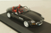 BMW Z8 Cabriolet (open) 1999, black, 431028730, Minichamps 1:43 Уценка!