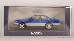 Nissan Leopard F31 1986, blue/silver, 420179, Norev 1:43
