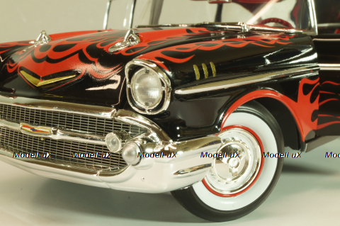 Chevrolet Bel Air Big Daddy Ed Roth 1969, L.e 150 pcs, black, A1807014TG, ACME 1:18