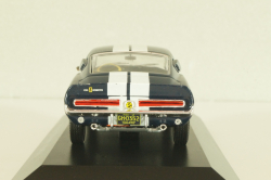 Ford Mustang Shelby GT500 1967 dark blue with white stripes, DAM001, American cars, Altaya 1:43