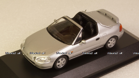 Honda CR-X del Sol 1992, silver, 940191931, Maxichamps 1:43