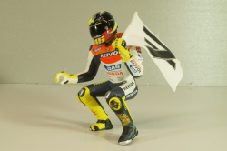 Valentino Rossi, figurine Winner MotoGP Phillip Island, World Champion 2003, 312030196, Minichamps 1:12
