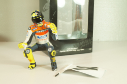 Valentino Rossi, figurine Winner MotoGP Phillip Island, World Champion 2003, 312030196, Minichamps 1:12