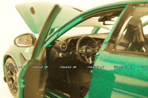 Alfa Romeo Giulia GTAm 2020 green,  BU01447, Bburago 1:18