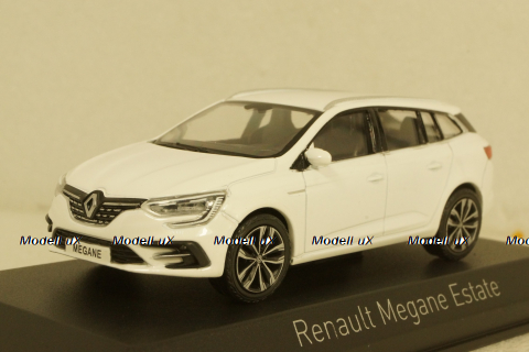 Renault Megane Estate  2020 white, 517668, Norev 1:43