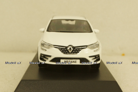 Renault Megane Estate  2020 white, 517668, Norev 1:43