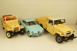 Toyota Land Cruiser 40 PickUp Beige,  KYO8958BE, Kyosho 1:18