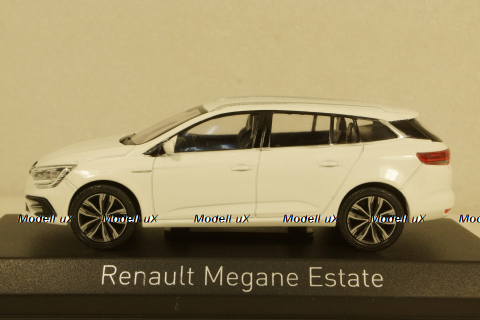 Renault Megane Estate  2020 white, 517668, Norev 1:43