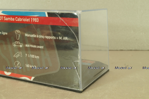 Talbot Samba Cabriolet 1983, red, Altaya 1:43 Уценка!