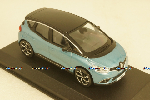 Renault Scenic 2016 celeste blue/black, 517735, Norev 1:43