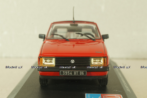 Talbot Samba Cabriolet 1983, red, Altaya 1:43 Уценка!