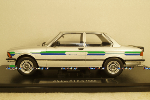 BMW Alpina C1 2.3  (E21) 1980, silver, 3-series,  KKDC181172, KK-Scale 1:18