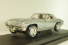Chevrolet Corvette Stingrey Coupe, John Force 1963, chrome, 32874, ERTL 1:18