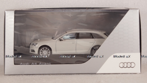 Audi A4 Avant 2015 white, 5011504213,  Spark 1:43