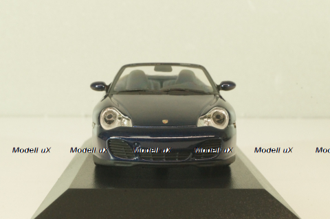 Porsche 911(996) Carrera 4S Cabriolet 2002, dark blue, 400062832, Minichamps 1:43
