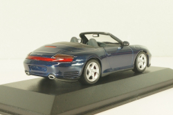Porsche 911(996) Carrera 4S Cabriolet 2002, dark blue, 400062832, Minichamps 1:43