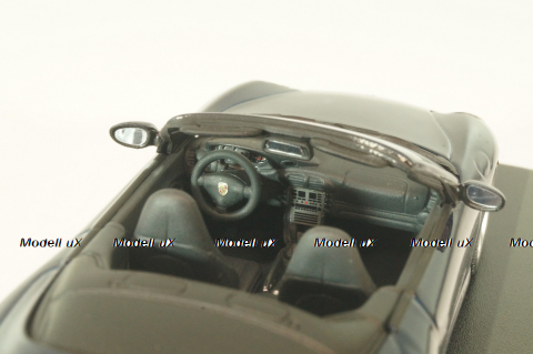 Porsche 911(996) Carrera 4S Cabriolet 2002, dark blue, 400062832, Minichamps 1:43