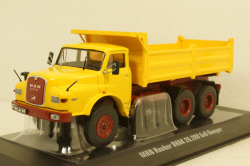 Man 28.260H 1971 Muldenkipper Yellow, TRUD003,  IXO 1:43