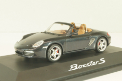 Porsche Boxster S (987) 2004, grey, WAP02020315, Schuco 1:43