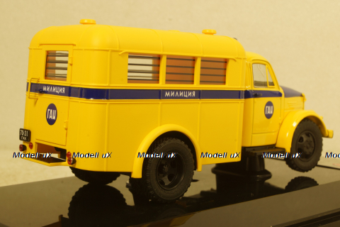 Газ-51 "АМ-3" 1975г. - кабина ГАЗ-51А в раскраске по новому ГОСТу,105117, DiP Models, 1:43