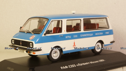 Раф-2203 Латвия  Москва 1980г Олимпиада, TruckTyr 1:43