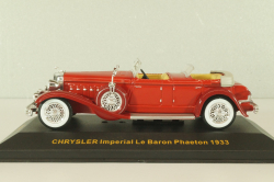 Chrysler Imperial Le Baron Phaeton 1933, red, MUS070, IXO Museum 1:43