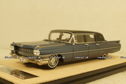 Cadillac Fleetwood Limousine Landau Hard-Top 1965, STM65101, Stamp Models 1:43
