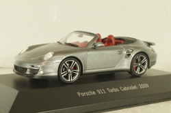 Porsche 911 (997) Turbo Cabriolet 2009, grey, 7114021, Atlas 1:43