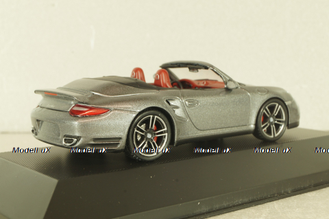 Porsche 911 (997) Turbo Cabriolet 2009, grey, 7114021, Atlas 1:43
