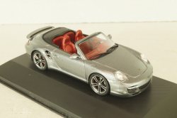 Porsche 911 (997) Turbo Cabriolet 2009, grey, 7114021, Atlas 1:43