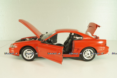 Ford Mustang GT 1994, red, 102009, Jouef Evolution 1:18