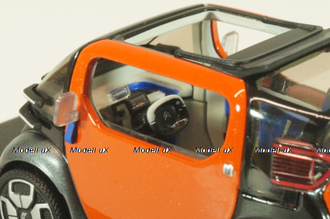 Citroen AMI ONE Concept 2019, orange/black, AMC0191243, Norev 1:43