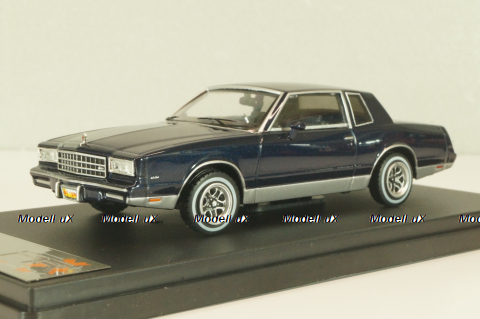 Chevrolet Monte Carlo 1981, blue, PRD590, Premium X 1:43