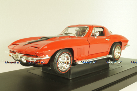 Chevrolet Corvette (C2) Sting Ray 1967, red, 32275, ERTL 1:18 Уценка!
