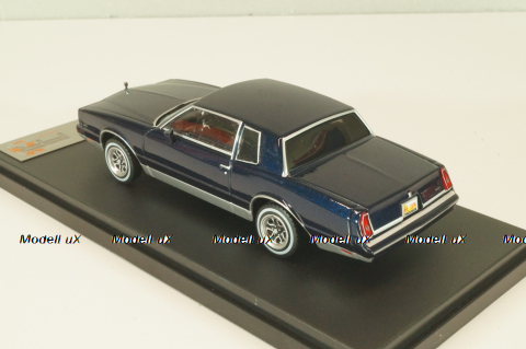 Chevrolet Monte Carlo 1981, blue, PRD590, Premium X 1:43
