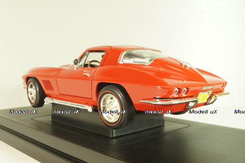 Chevrolet Corvette (C2) Sting Ray 1967, red, 32275, ERTL 1:18 Уценка!