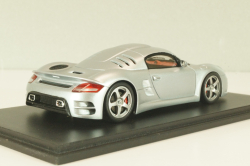 RUF CTR presentation 2007 (Porsche 911), silver, S0714, Spark 1:43