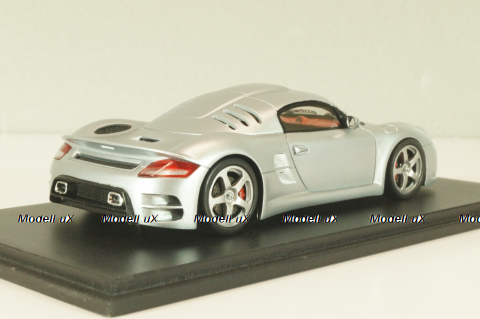 RUF CTR presentation 2007 (Porsche 911), silver, S0714, Spark 1:43
